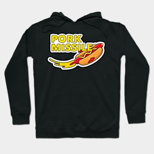 Hot Dog Pork Missile Wiener Rocket Ship Funny Hotdogologist Hoodie